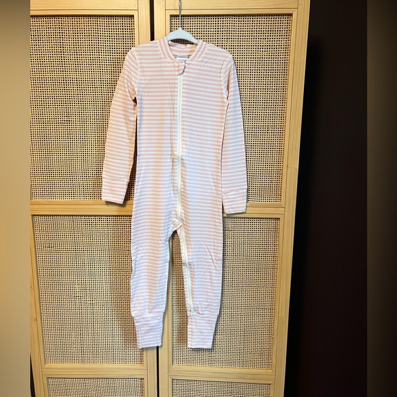 NWT Hanna Andersson 2-Way Zip Sleeper in HannaSoft, 3T - Picture 2 of 5